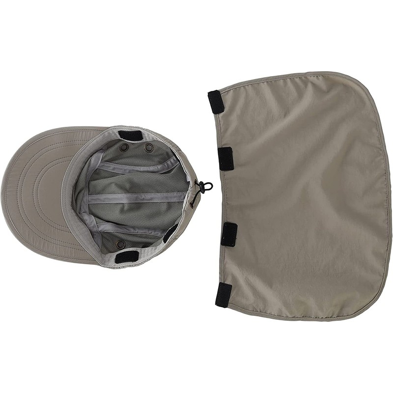 Connectyle Men's Outdoor UV Protection Cap, Neck Cover, Sun Hat,