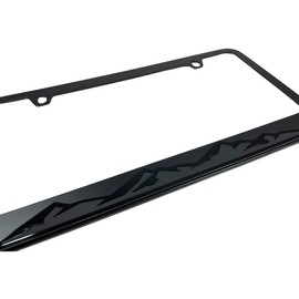 Eurosport Daytona- Mountain Range (Blacked Out) Black License Plate Frame