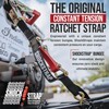 SHOCKSTRAP Ratchet Strap, 10' x 1" Shock Absorbing Heavy Duty