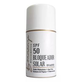 Bonnanza Bloqueador Solar Vegano Con Ácido Hialuronico