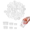 60 Pieces Salt and Pepper Shaker Stoppers in 6 Sizes