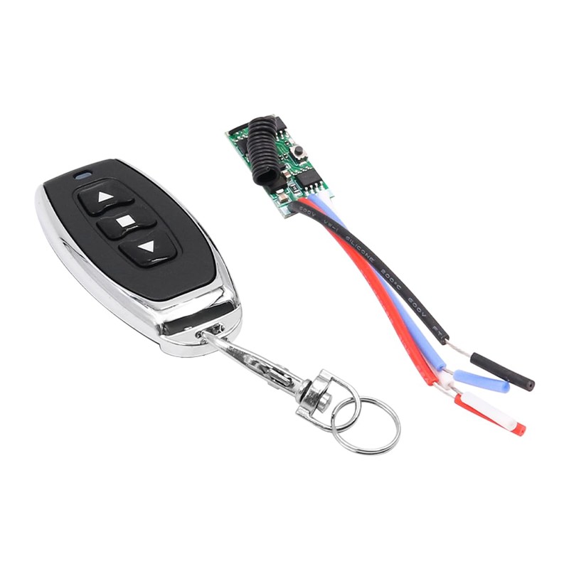 ZONADAH Mini Relay Remote Control Switch DC 3.6V12V24V Button Wireless