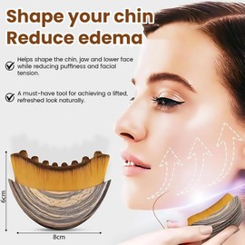 Yamobi Face Brush for Lymphatic Massage, Contour Brush, Dry Brushing Facial Device, Body Brush for Lymphatic Drainage Treatment