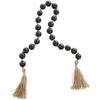 Deco 79 Glass Handmade Round Beaded Garland with Tassel with