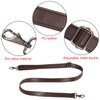 JAKAGO DIY Crossbody Handbag Strap with Buckles,Microfiber Leather Replacement Belt