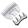 13 Teeth Straight Replacement Blades for Sheep Shears, Professional Stainless