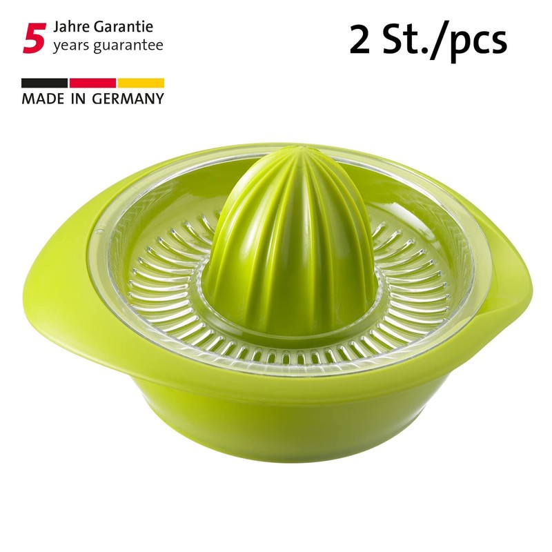 Westmark 2 x Lemon Juicer with Container, Diameter: 18.7 cm,