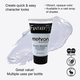 mehron Fantasy F-X Makeup Water Based - Moonlight White