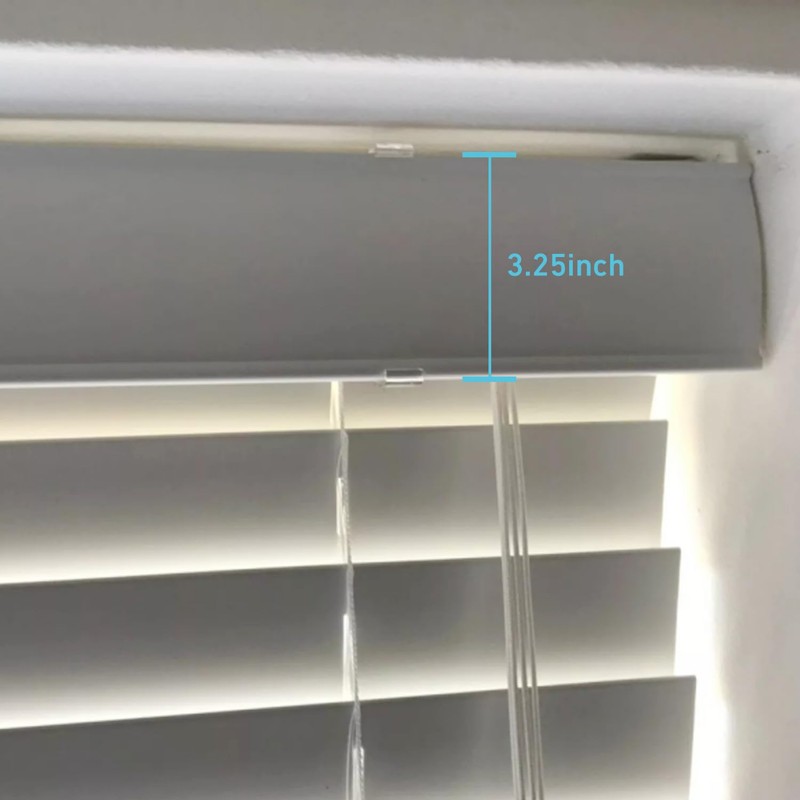 AUDEEKON 3.25 Inch Valance Clips (4-Pack) – Horizontal Blind Clip