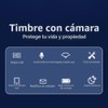 Timbre con Vídeo Inteligente Inalámbrico, Cámara de Timbre con Monitoreo