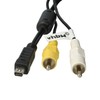 vhbw AV-CABLE suitable for OLYMPUS E-Serie, FE-Serie etc. replaces CB-USB5,