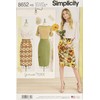 Simplicity Sewing Pattern Set, Paper, White, ONE Size