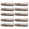 10pcs Double Tooth Comb Detangling Prevent Static Lightweight Wide Fine