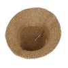 Meliyya Women's Straw Hat Foldable Adjustable Summer Straw Sun Hat