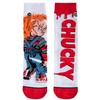 Odd Sox メンズ ストレートニット クルーソックス - Chuckys Revenge