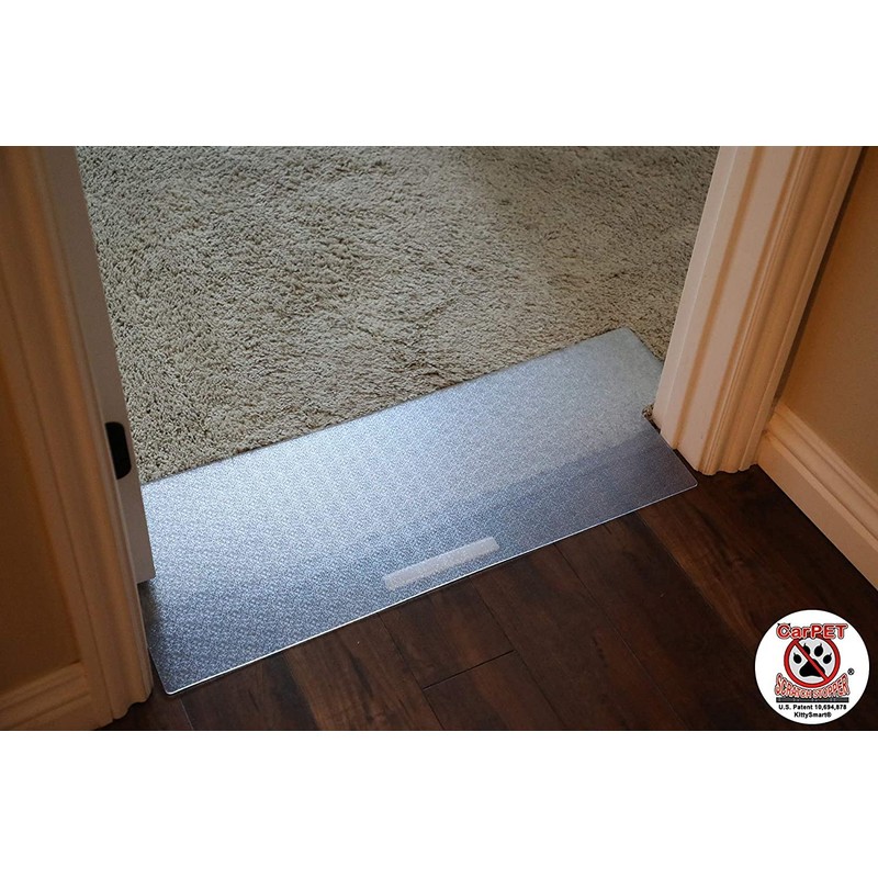 KittySmart Carpet Scratch Stopper Dual Flooring - Stop Cats from