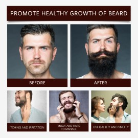 Balsamo Para Crecer La Barba Al 20% 3pcs Bergamota