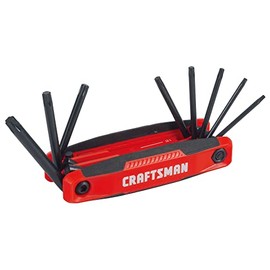 CRAFTSMAN Hex Key Set 8-Key Folding Star (CMHT26003)