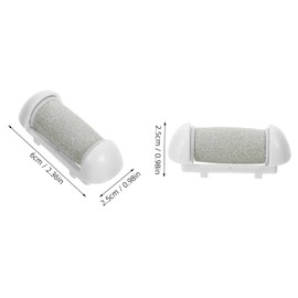 FOMIYES 5pcs Foot File Roller Heads Replacement Rollers for Electric Foot Grinder Tool