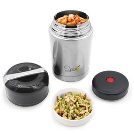 SPICE 1 Litre Double Walled Vacuum Stainless Steel Food Containers - BPA Free