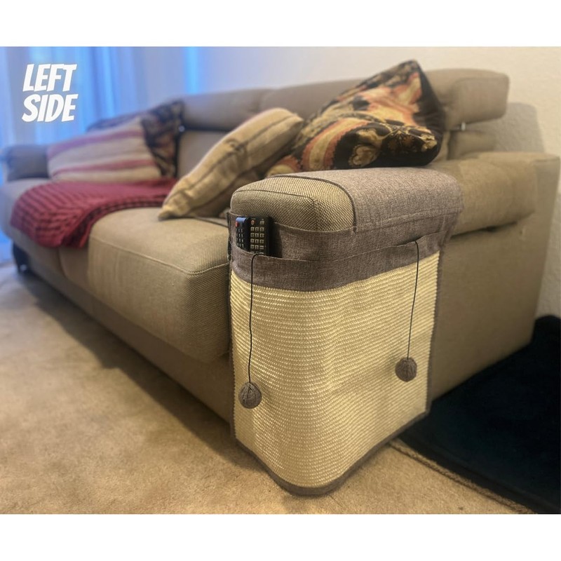 TREKAM Scratcher for Cats and Roller Sofa – Corner Protector