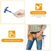 6-in-1 Multifunctional Flower Hammer with Screwdriver Tool Set, Anti-Corrosion and