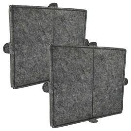 vhbw 2 x Activated Carbon Filters Compatible with Miele PUR 98 W, Puristic, PUR 97 W, PUR 98 D, PUR 96 W, Puristic CA, Puristic Canto Cooker Hood