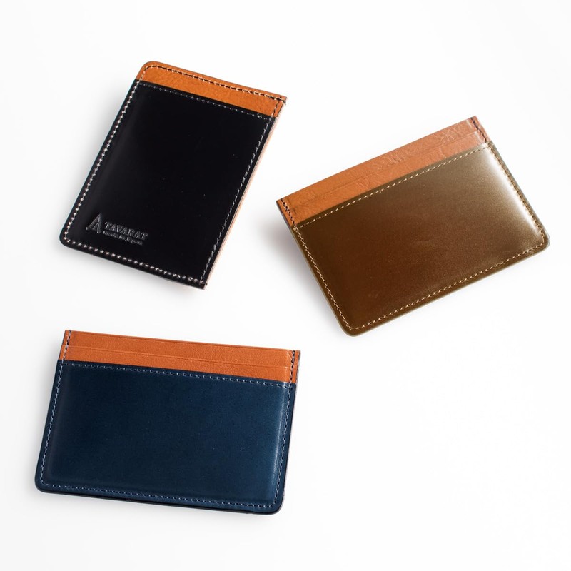TAVARAT Tps-098 Pass Case, Oil, Cordovan Passcase, IC Card Holder,