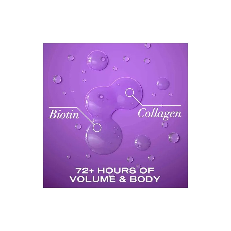 Ogx Shampoo Volumen Y Fuerza De Biotina Y Colageno 385ml