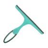 JVL Hand Held Wiper Blade Window Squeegee, Turquoise/Grey,