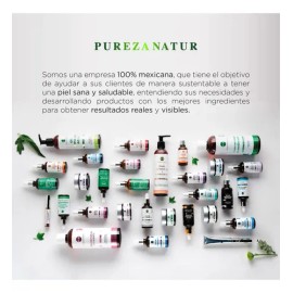 Pureza Natur Serum Aclarante De Paño Manchas Facial y Ácido Hialurónico suero reductor de hiperpigmentación y mancha obscura facial Todo tipo de piel 