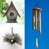 Harrier Hardware Metal Plant Hangers Outdoor - Wall Mounted Hanging