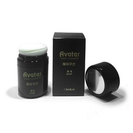 Avatar hair cushion hair thickener 26g black gray hair cover / 아바타 헤어쿠션 증모제 26g 흑색검정 새치커버