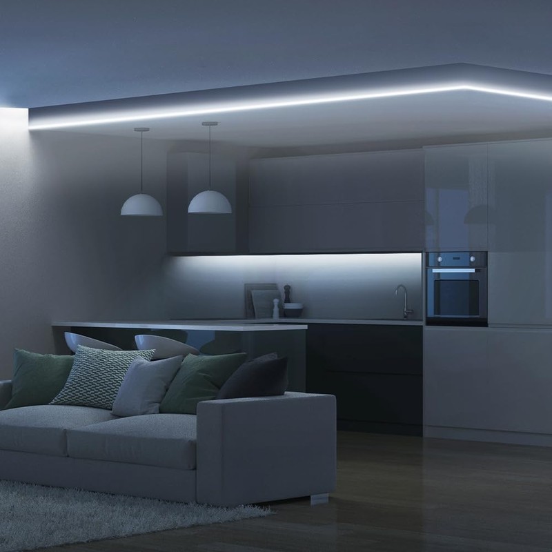 Feit Electric 16ft LED Tape Light, Dimmable, Plug-in/Direct Wire LED