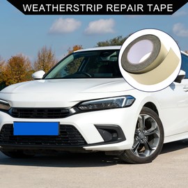 Hihaha Weatherstrip Tarpaulin Repair Tape/Outer Leak-Proof Tent Awning Tape Tear Resistant Tape for Truck RV Car/Durable EVA Foam 2.36"x0.02"x32.81ft / 1 Pc Yellow