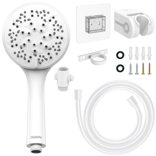 RV Shower Head with Hose, High Pressure 7-Mode RV Shower