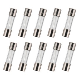 BOJACK F5AL125V 5x20 mm 5 A 125 V fuses 0.2x0.78 Inch 5 amp 125 Volt Fast-Blow Glass Fuses (Pack of 10)