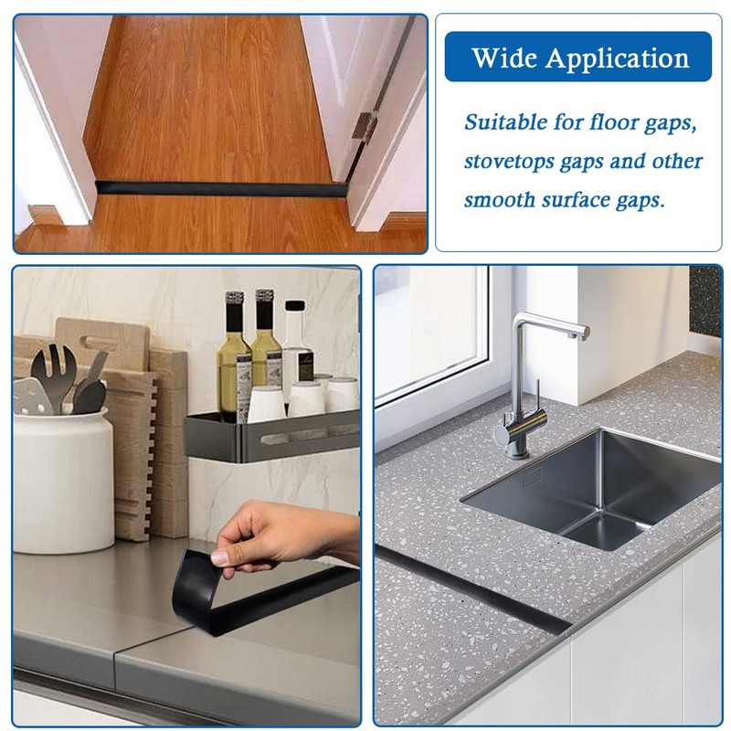 Floor Transition Strip Self Adhesive Floor Cover Strips Laminate 2"