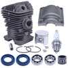Adefol 40mm Cylinder Piston Kit For Stihl MS210 021 MS