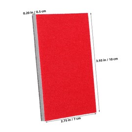 VILLFUL 20pcs Fine Grit Sanding Sponges Soft Sanding Blocks for Polishing Wet Dry Use Comfortable Handling Versatile for Flat Curved Surfaces