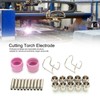 Plasma Cutting Torch Consumables Kit Electrode Contact Tip Ceramics Nozzle