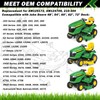 CheeMuii 8 Pack Lawn Mower Deck Gauge Wheels Kit AM125172