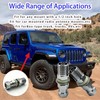 2-Pcs Universal Heavy Duty CB Antenna Stud Mount Adapter with