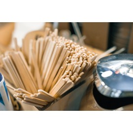 Perfect Stix Premium Wooden Coffee Stirrer Sticks, Thick Birch Wood, 5.5 Inch Length, 2000 Count