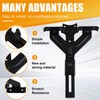 Byttlerom Router Edge Guide for Fixed Base Compact Router (DNP618),