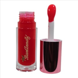 Banannaz Cherry Radiance Lip Oil, Sheer Glossy Finish, Hydrating Formula (Cherry Radiance)
