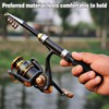 AIMALL Telescopic Pocket Fishing Rod 92.5in & 67.7in Mini Ultra