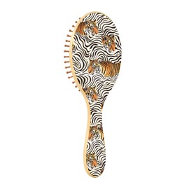 Wet Brush Detangler Hair Brush Soft Bristles-Detangling Hairbrush Glides Through Tangles Tigers and Stripe for All Hair Types Women & Men