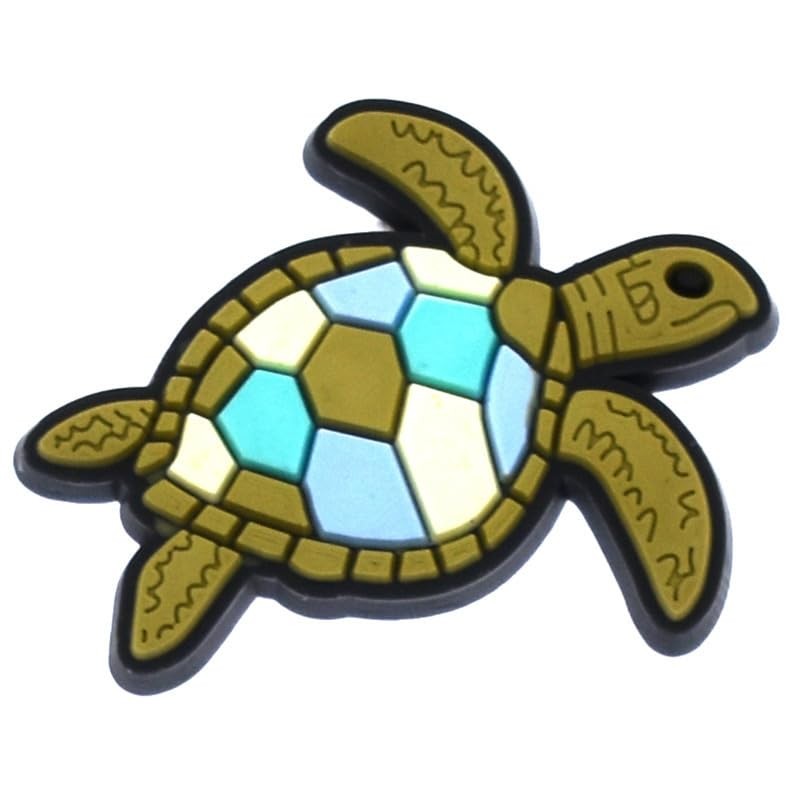 Summer Vibes PVC Shoe Charms Set, 25 Pieces, Beach and