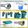 Meyoppm 2 Gallon Automatic Chicken Waterer with Precision Float Valve